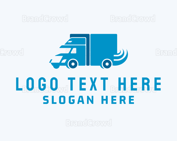 Freight Transportation Truck Logo