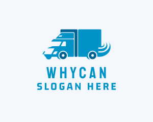 Freight Transportation Truck  Logo