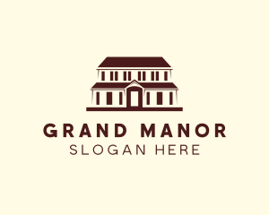 Mansion Architecture Landmark logo design