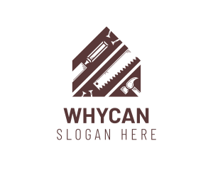 Wood Work - Carpenter Tool House logo design