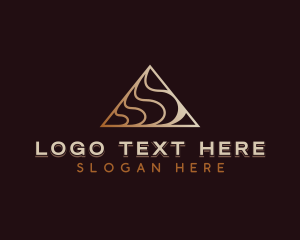 Firm - Creative Pyramid Firm logo design