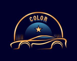 Sport Car - Car Garage Drive logo design