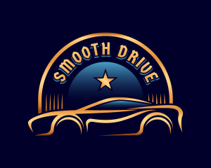 Car Garage Drive logo design