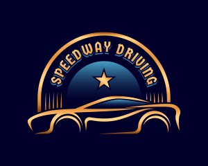 Driving - Car Garage Drive logo design