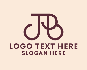 Letter Jr - Modern Elegant Business logo design