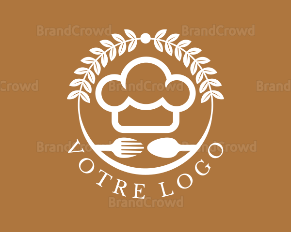 Chef Food Restaurant Logo
