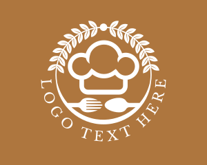 Eat - Chef Food Restaurant logo design