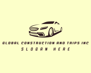 Race - Car Auto Vehicle logo design