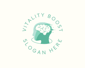 Wellbeing - Mental Health Healing Psychology logo design