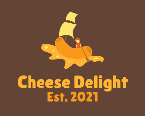 Cheese - Macaroni Cheese Raft logo design