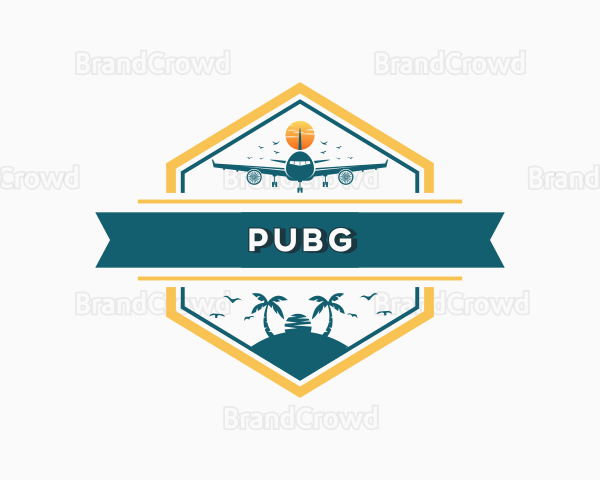 Airplane Travel Aviation Logo