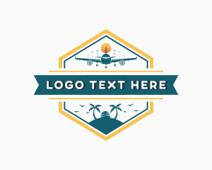 Tour - Airplane Travel Aviation logo design