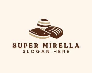 Sweet Chocolate Candy Logo