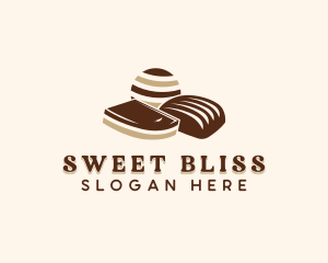 Sweet Chocolate Candy logo design