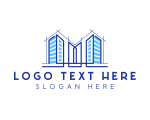 Structure - Building City Architecture logo design