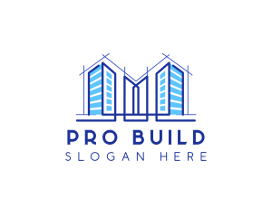 Building City Architecture logo design