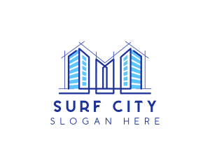 Building City Architecture logo design