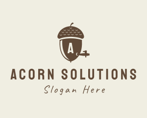 Acorn Bar Pub logo design