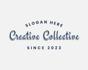 Generic Cursive Company logo design