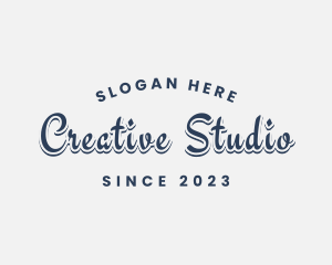 Generic Cursive Company logo design