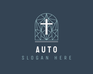 Hol - Catholic Church Altar logo design