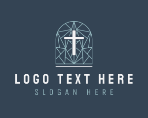 Catholic Church Altar Logo