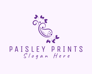 Paisley - Paisley Floral Ornament logo design