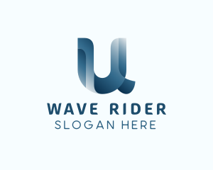 Surf - Water Aquarium Surfing logo design
