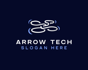 Drone Gadget Tech logo design