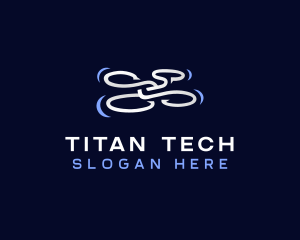 Drone Gadget Tech logo design