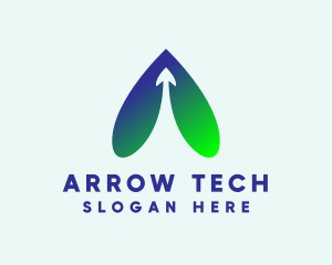 Modern Arrow Firm logo design