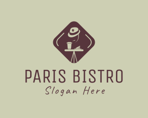 Coffee Dinning Hat  logo design