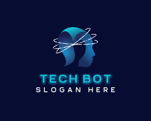 Cyber Tech Artificial Intelligence logo design