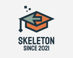 Studying - Digital Online Graduate logo design