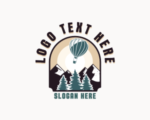 Travel - Mountain Forest Tour logo design