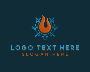 Thermal - Thermal Air Conditioning logo design