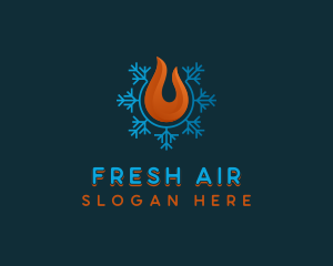 Thermal Air Conditioning logo design