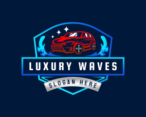 Car Wash Cleaning logo design