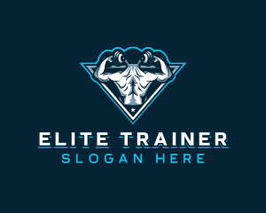 Gym Fitness Weightlifting logo design