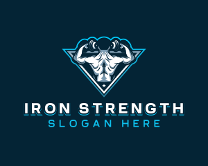 Weightlifting - Gym Fitness Weightlifting logo design