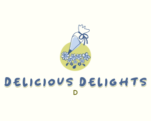 Floral Confectionery Bakery logo design