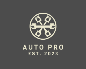 Equipment - Piston Wrench Tool logo design