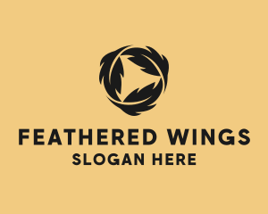 Feather Author Publishing logo design