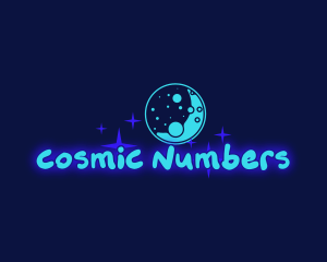 Cosmic Neon Business logo design