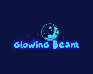 Cosmic Neon Business logo design