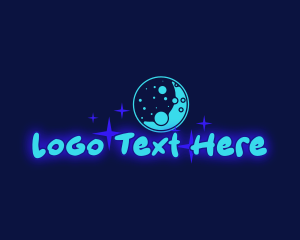 Cosmic Neon Business Logo