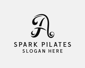 Elegant Stylist Cursive Logo