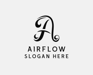 Elegant Stylist Cursive logo design