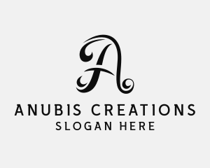 Elegant Stylist Cursive logo design