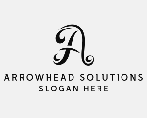 Elegant Stylist Cursive logo design